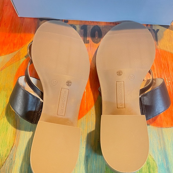 Liz Claiborne LC ANSON Women's Sandals Strappy Black Size 9.5 M NEW. - Picture 5 of 6